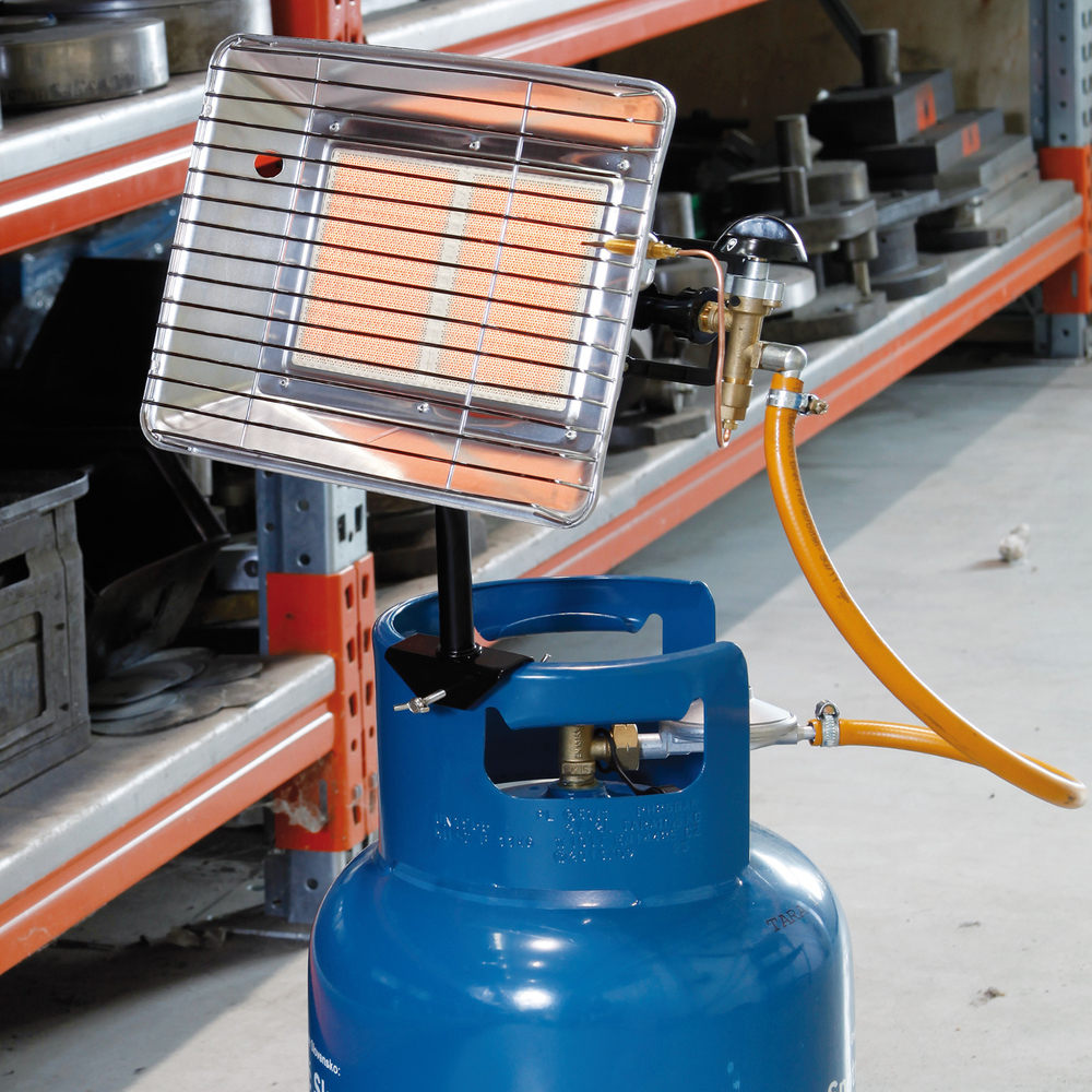 Meva BRI Radiant Gas Heater for PB LPG Cylinders