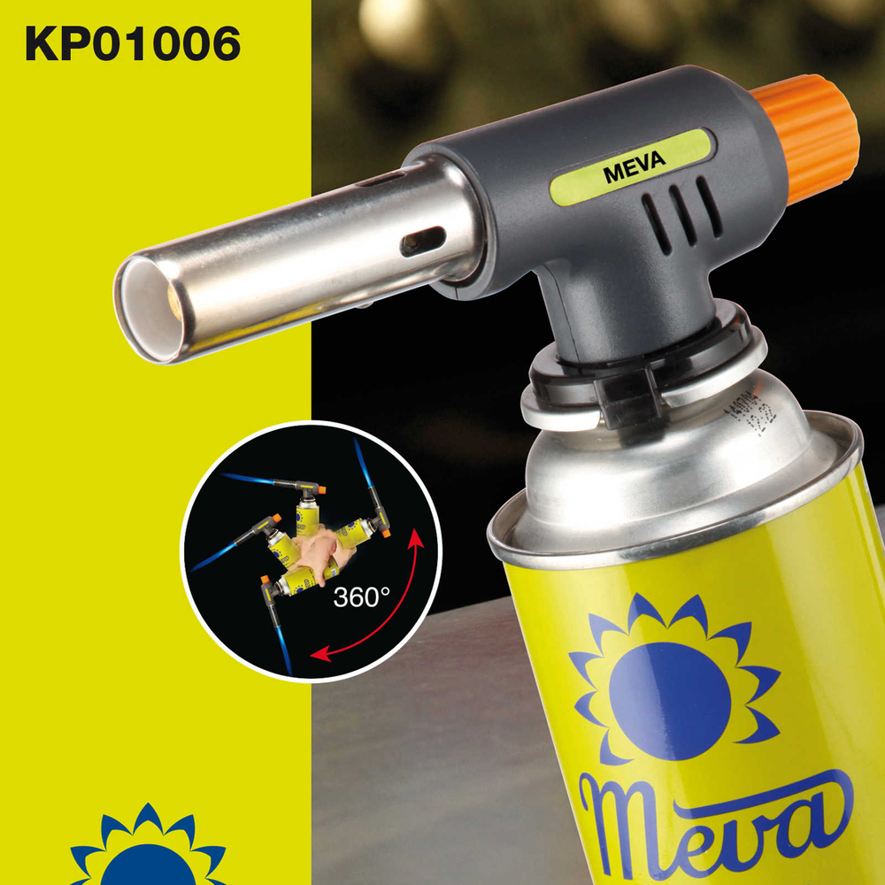 Meva UKP01006 Gas Catering Burner for Creme Brulee 1kW
