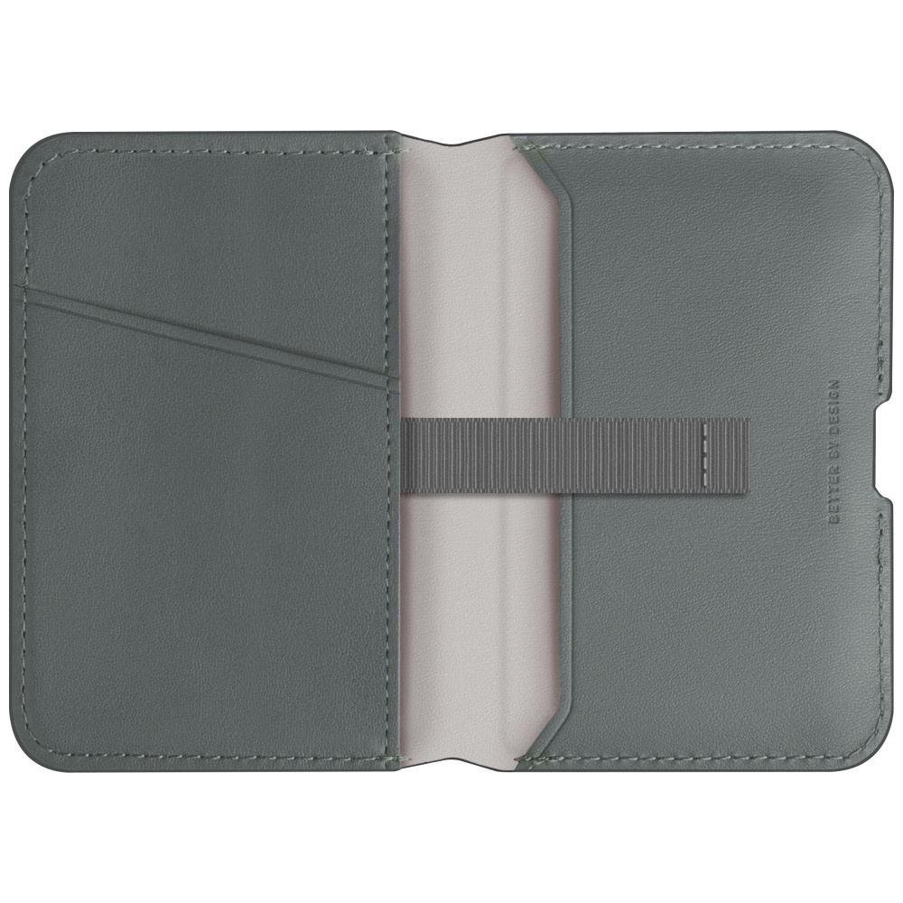 Uniq Lyden DS Magnetic RFID Wallet with Phone Stand, Green