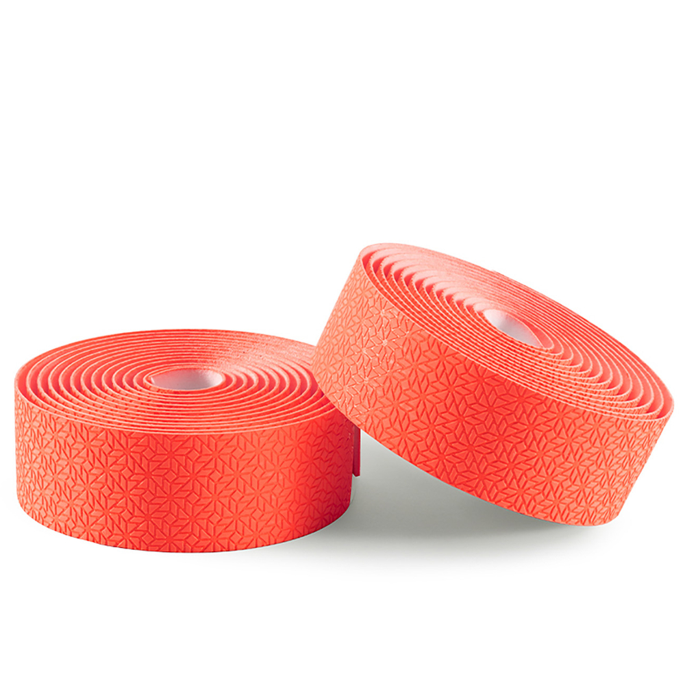 Rockbros EVA reljefa stūres lente - Oranža | Embossed Handlebar Tape Orange