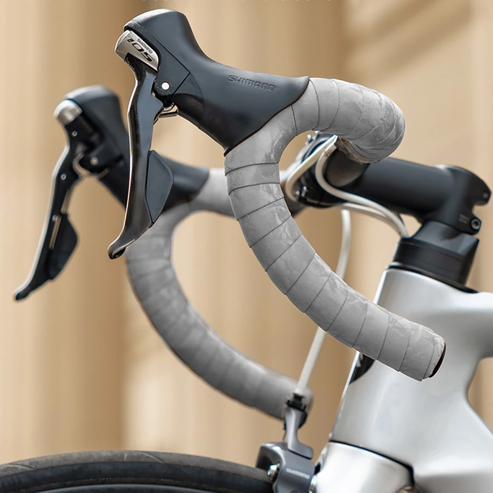 Rockbros Velour Handlebar Tape, Grey