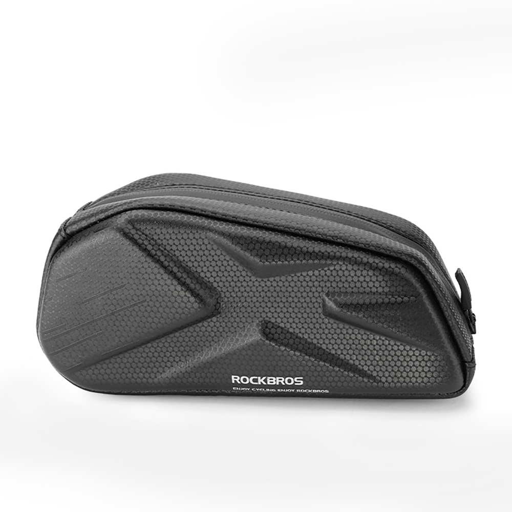 Rockbros Rigid Top Tube Bike Bag, 1.4l - Black