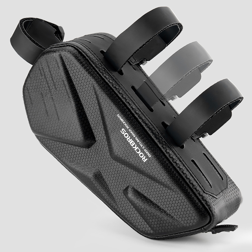 Rockbros Rigid Top Tube Bike Bag, 1.4l - Black
