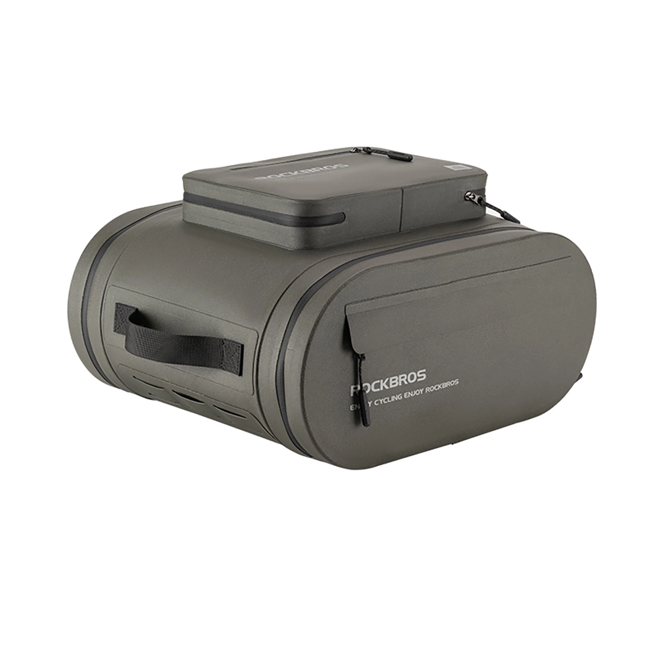 Rockbros Ūdensizturīgs Velosipēda Soma Bagāžniekam, Tilpums 14L - Pelēks | Waterproof Bike Pannier,  Trunk,...