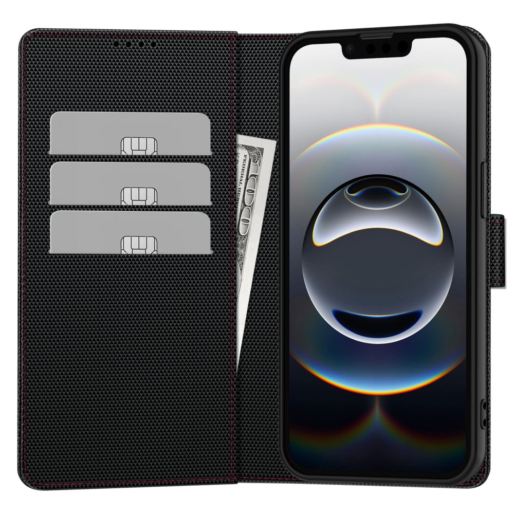 Tech-Protect Wallet RS Phone Case Cover Samsung Galaxy A56 5G - Black