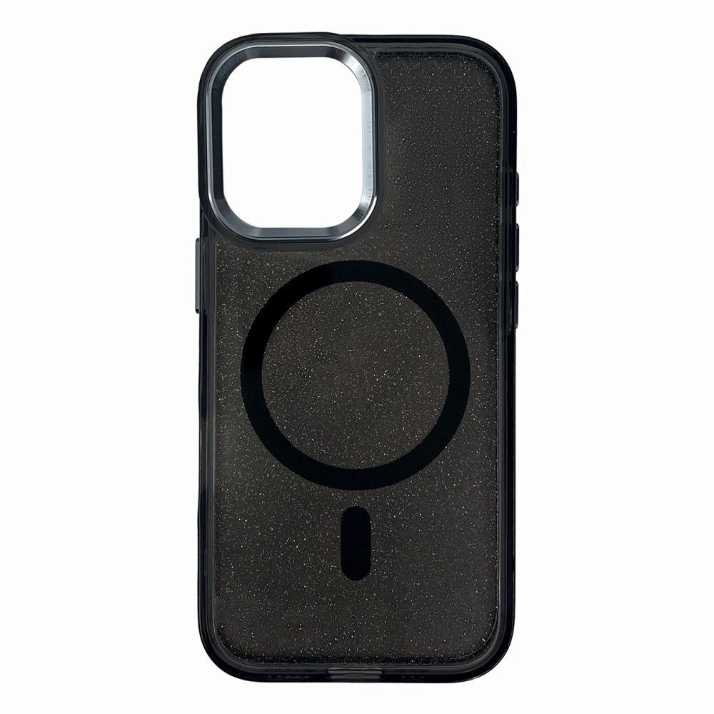 Glitter Case MagSafe for Samsung Galaxy A26 5G, Black