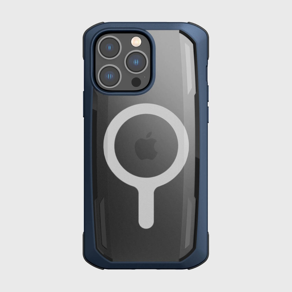 Raptic X-Doria iPhone 14 Pro Max vāciņš Secure built MagSafe, zils
