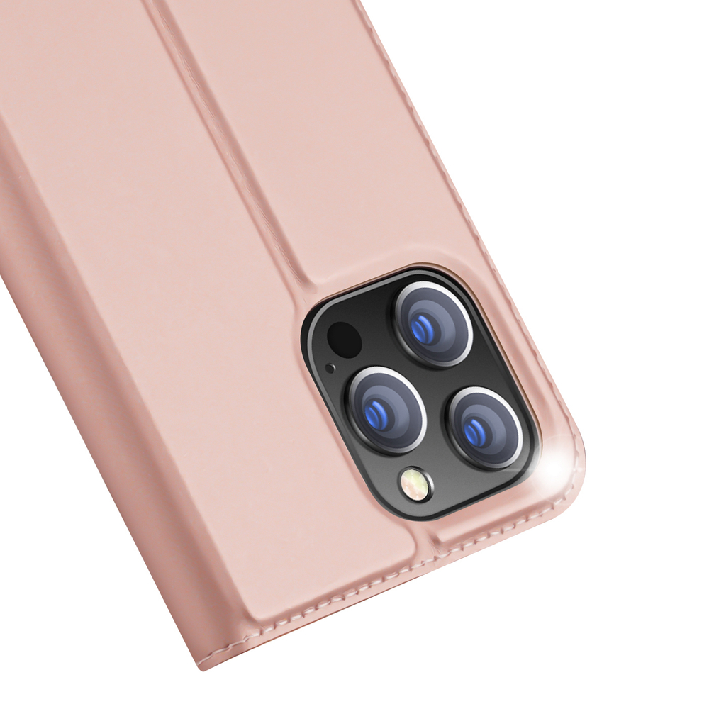 Dux Ducis iPhone 14 Pro Max Wallet Case Skin Pro, Pink