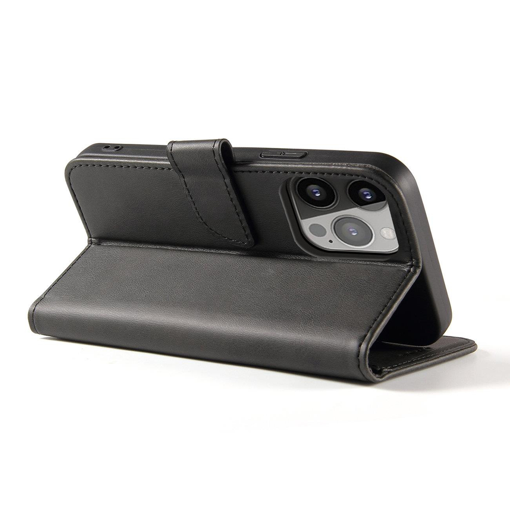 Magnet Case elegant case cover case with a flip and stand function iPhone 14 Pro Max black