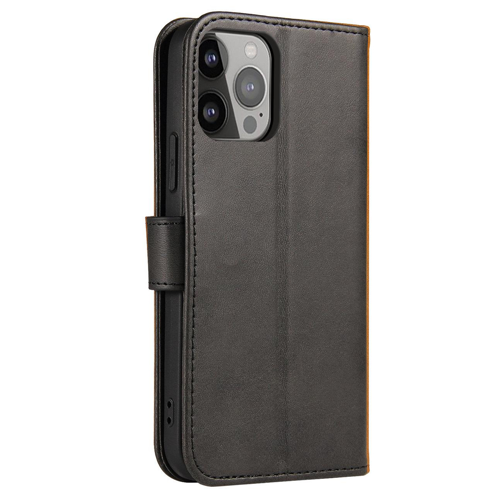 Magnet Case elegant case cover case with a flip and stand function iPhone 14 Pro Max black
