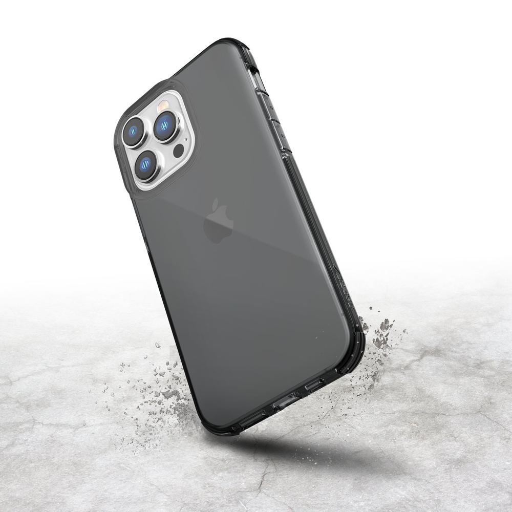 Raptic X-Doria iPhone 14 Pro Max Case Clear, Black