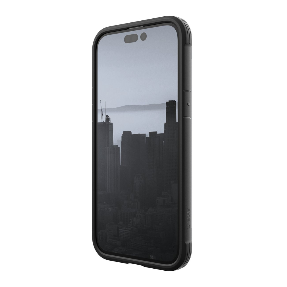 Raptic X-Doria Shield iPhone 14 Pro Max triecienizturīgs vāciņš, melns