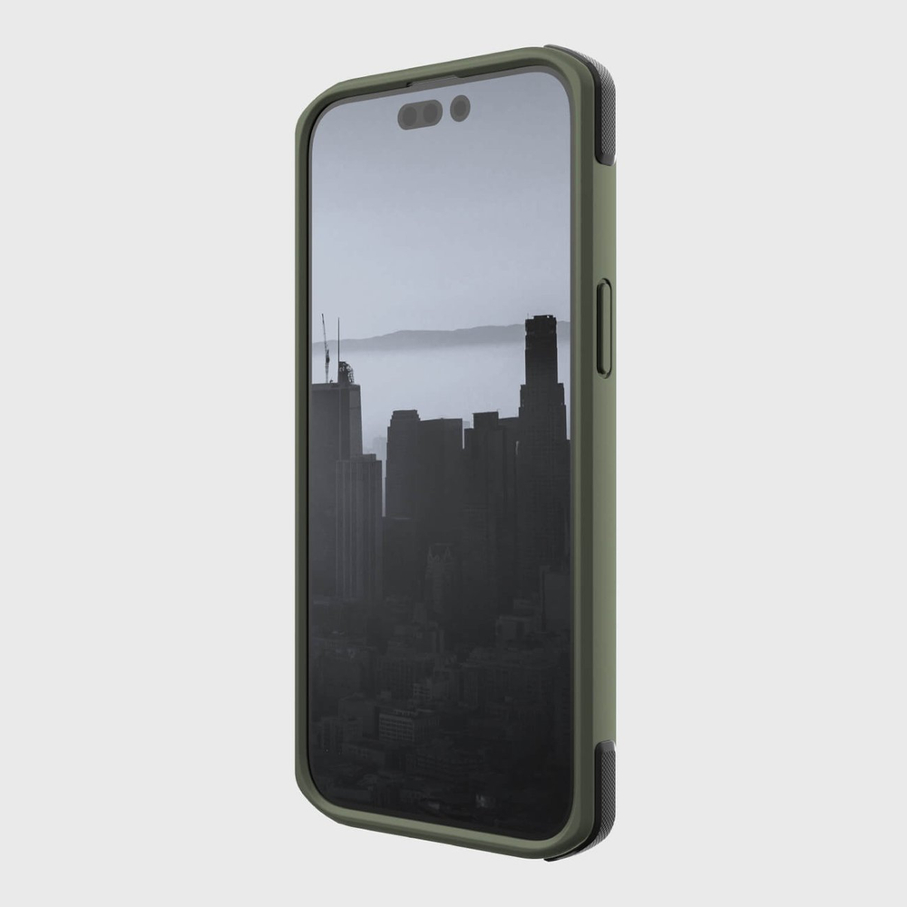 Raptic X-Doria iPhone 14 Pro Max vāciņš Secure Case MagSafe, zaļš