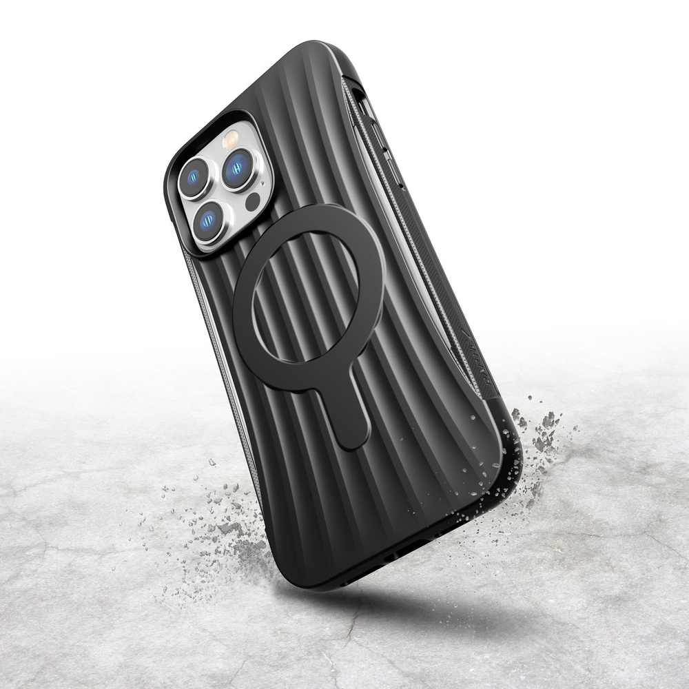 Raptic X-Doria Clutch Case for iPhone 14 Pro Max with MagSafe, Black