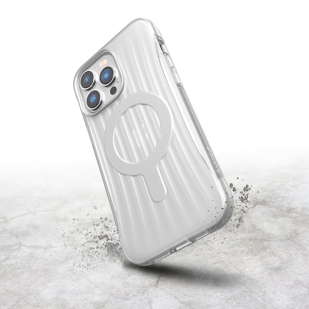 Raptic X-Doria Clutch Case for iPhone 14 Pro Max with MagSafe, Transparent