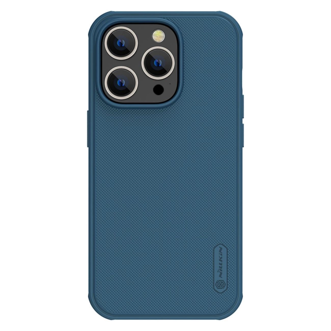 Nillkin Super Frosted Shield Pro Phone Case Cover iPhone 14 Pro Max back cover blue