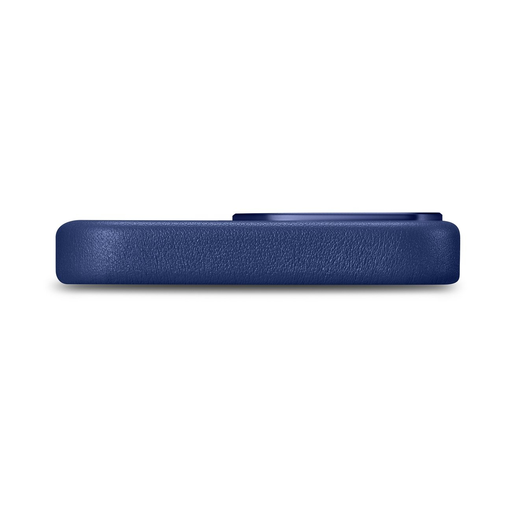 iCarer Case Leather Cover Genuine Leather Phone Case Cover iPhone 14 Pro Max blue (WMI14220708-BU) (MagSafe compatible)