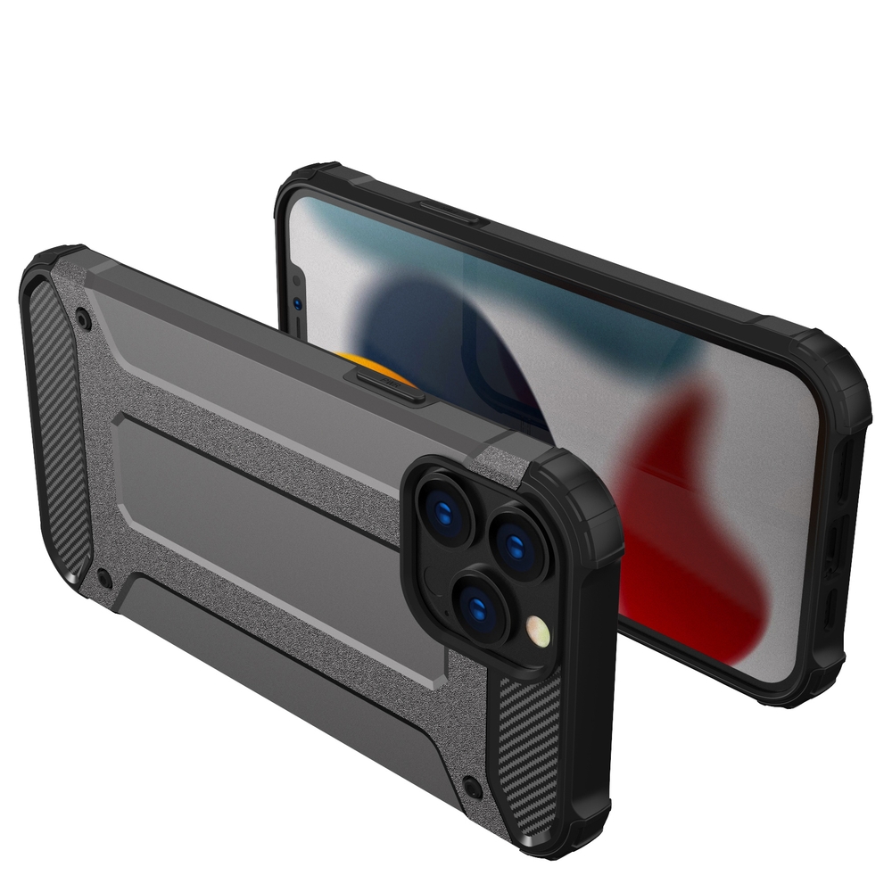 Hybrid Armor Case for iPhone 14 Pro Max, Blue