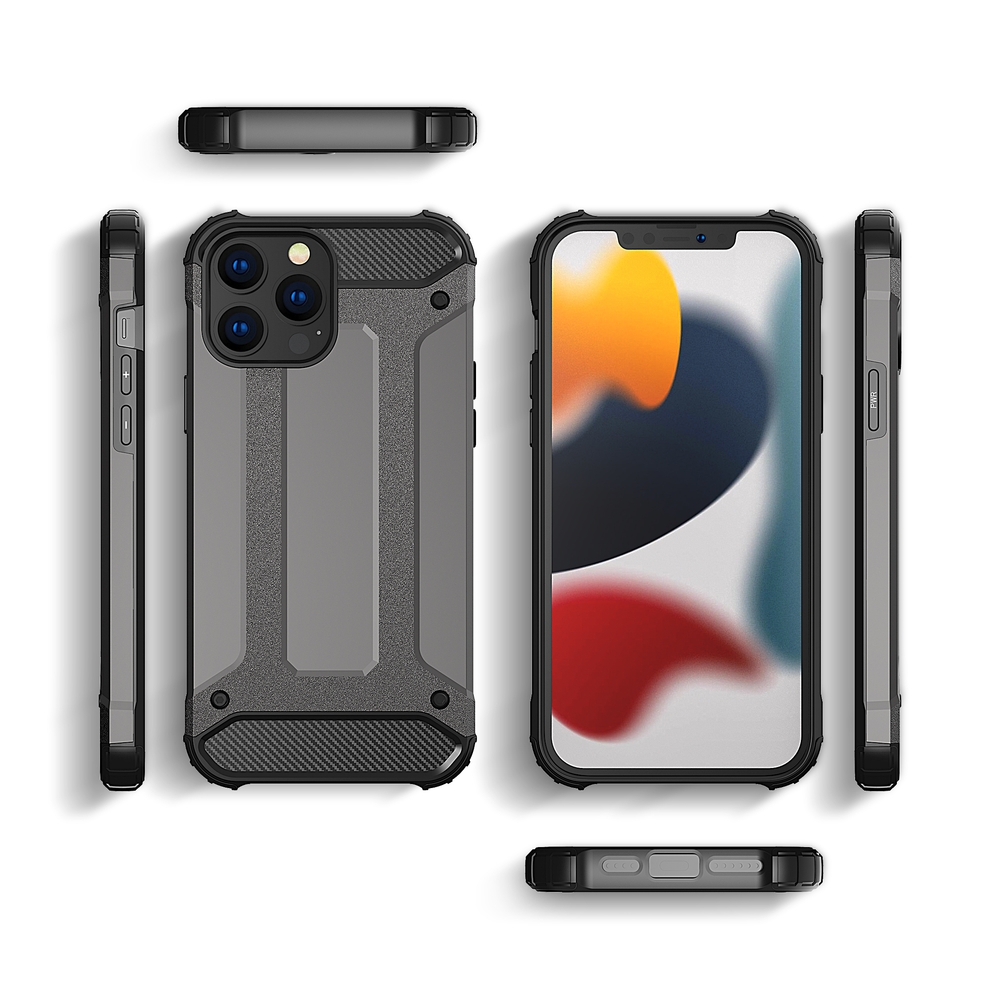 Hybrid Armor Case for iPhone 14 Pro Max, Blue