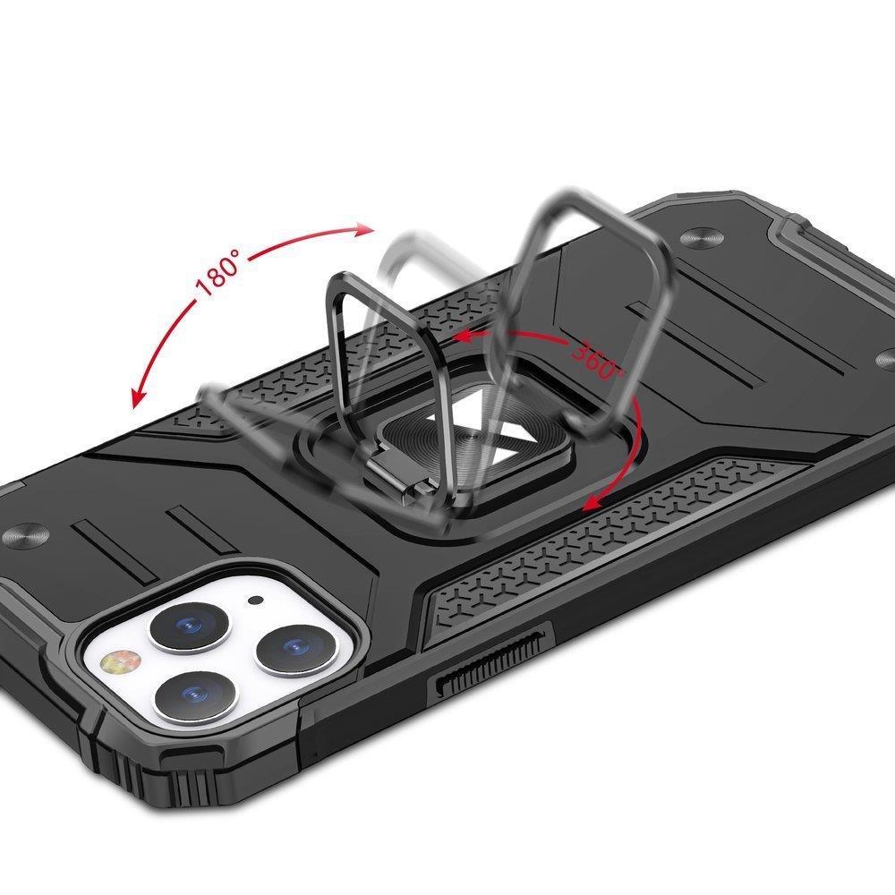 Wozinsky Ring Armor Case for iPhone 14 Pro Max with Ring Holder, Gold