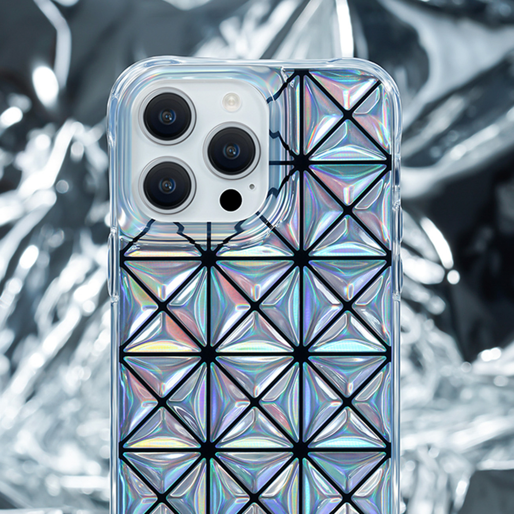 Kingxbar Miya Series Phone Case Cover iPhone 14 Pro Max cover back cover laser color