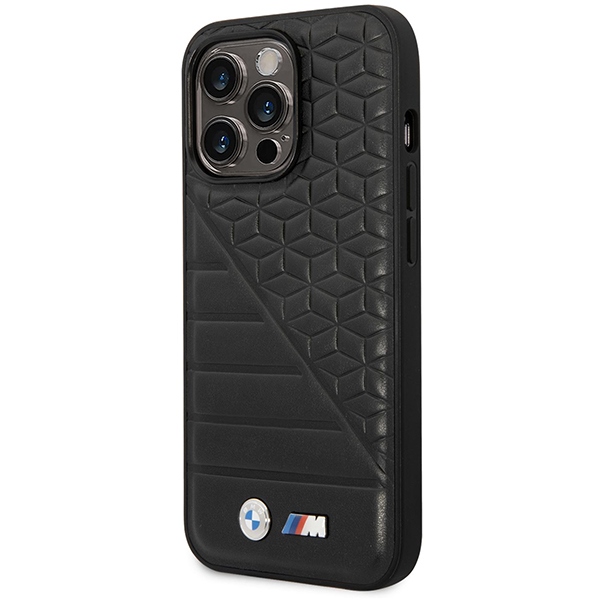 BMW Bi Pattern Phone Case Cover iPhone 14 Pro Max 6.7\" - Black