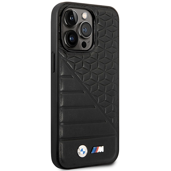 BMW Bi Pattern Phone Case Cover iPhone 14 Pro Max 6.7\" - Black
