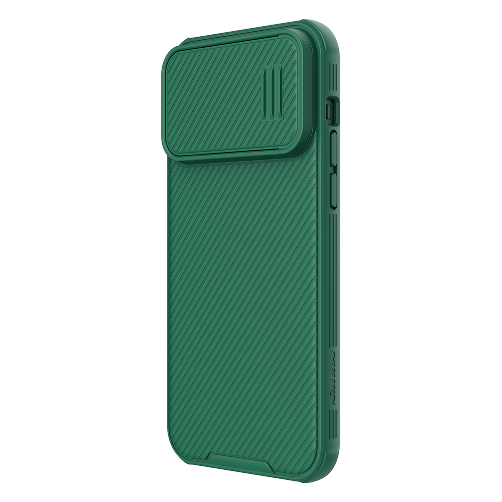 Nillkin CamShield S Case for iPhone 14 Pro Max with Camera Cover, Green
