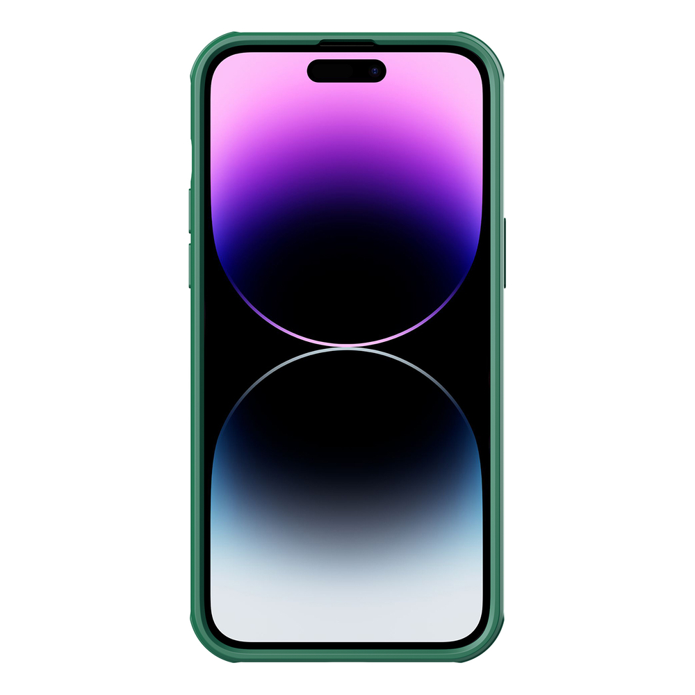 Nillkin CamShield S Case for iPhone 14 Pro Max with Camera Cover, Green