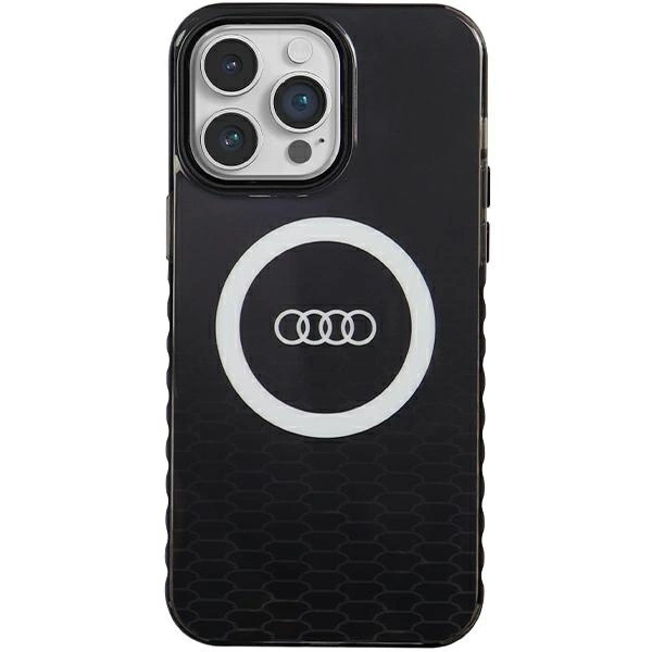 Audi IML Big Logo MagSafe Phone Case Cover iPhone 14 Pro Max - black
