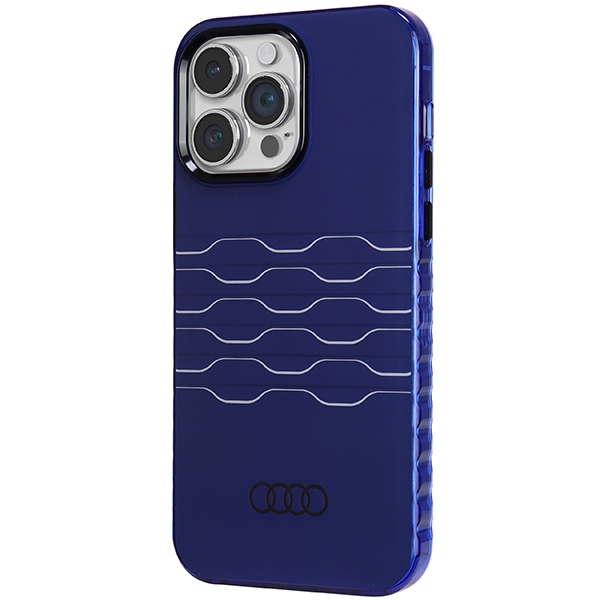 Audi iPhone 14 Pro Max Case IML MagSafe, Blue