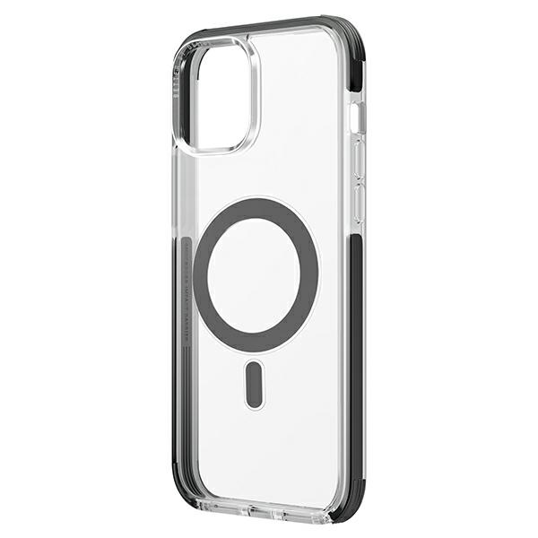 Uniq Combat iPhone 14 Pro Max 6.7\" case Magclick Charging black/concrete charcoal