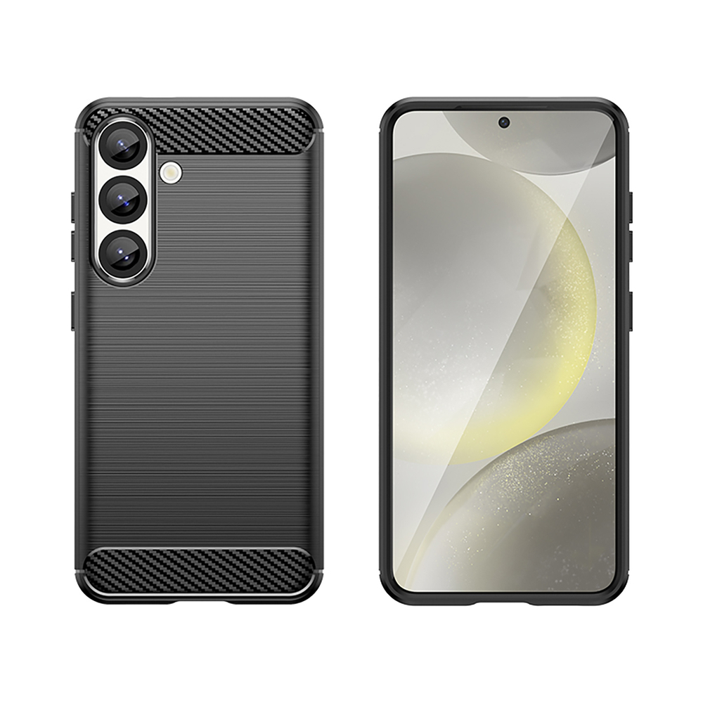 Carbon Case for Samsung Galaxy S25 Edge, Black