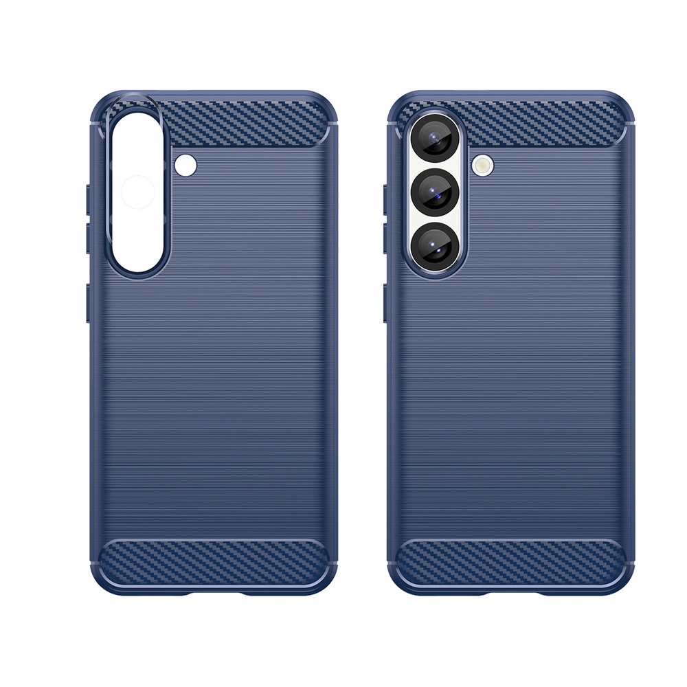 Carbon Case for Samsung Galaxy S25 Edge, Blue