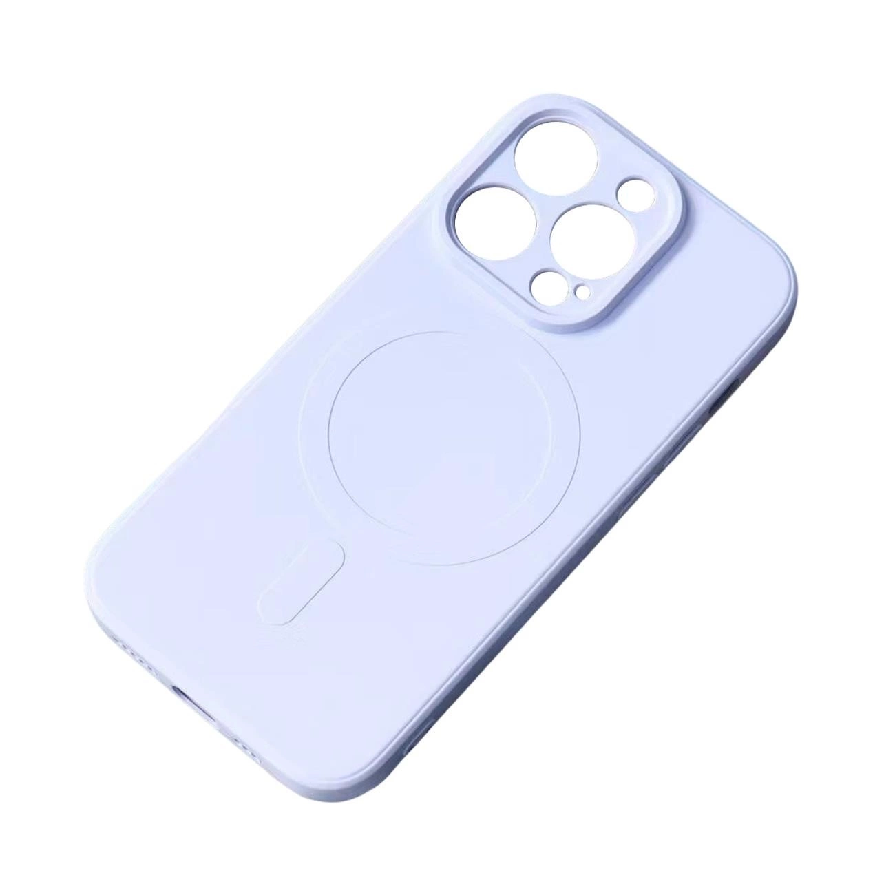 Silicone Case with MagSafe Samsung Galaxy S25 Edge - light blue