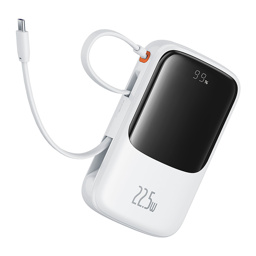 Baseus Qpow Pro+ Power Bank 22.5W 10000mAh USB-C - Белый