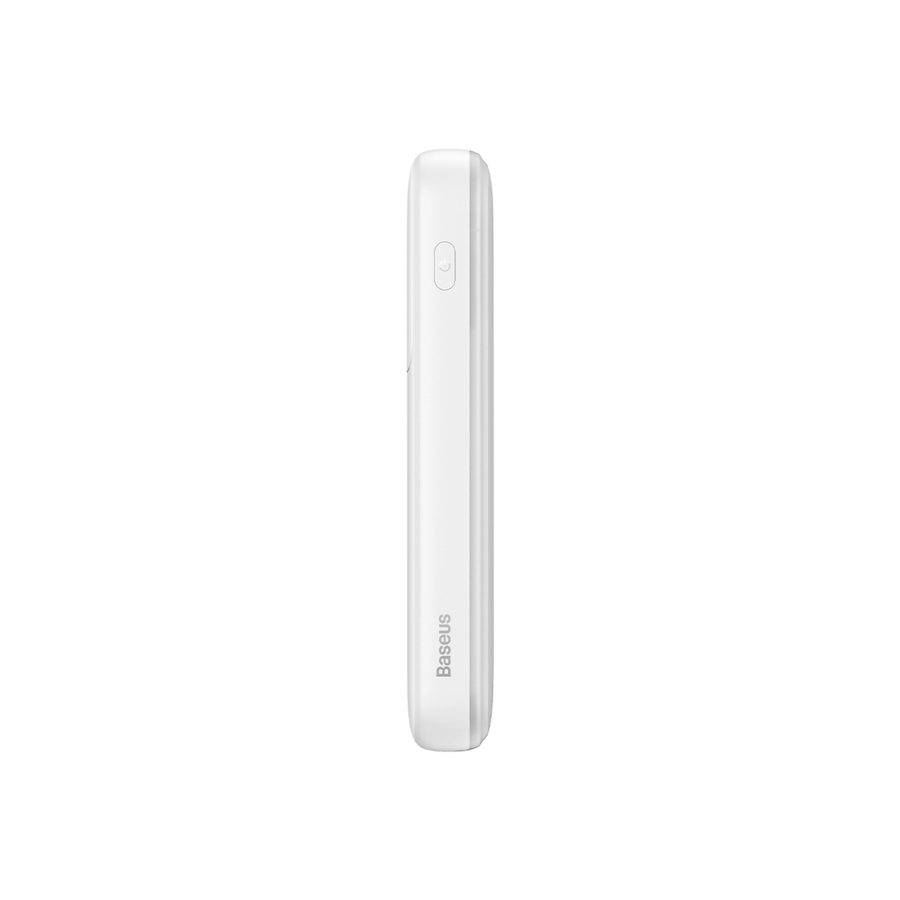 Baseus Comet Series powerbank with display 10000mAh 22.5W - white + USB-A - USB-C cable