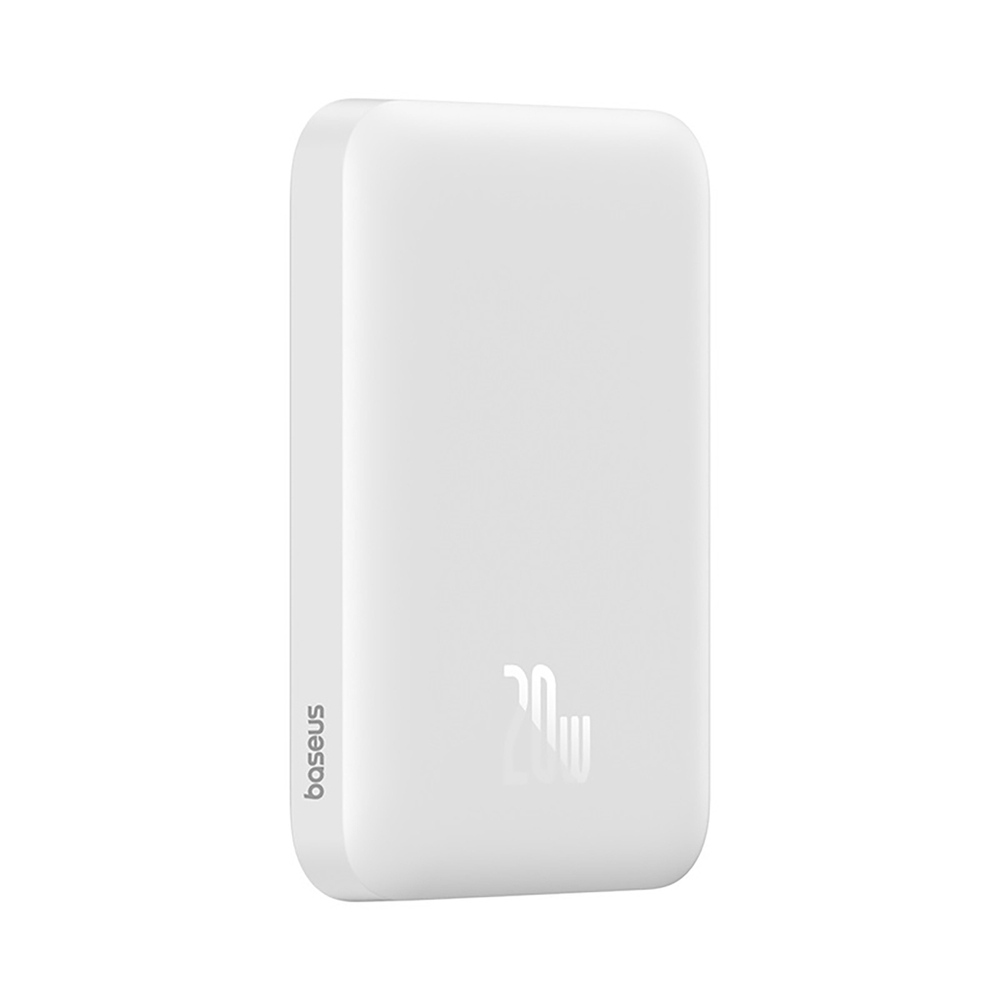 Baseus Magnetic Mini Air PPCXM06A 6000mAh 20W Power Bank with Simple Series USB-C Cable - White