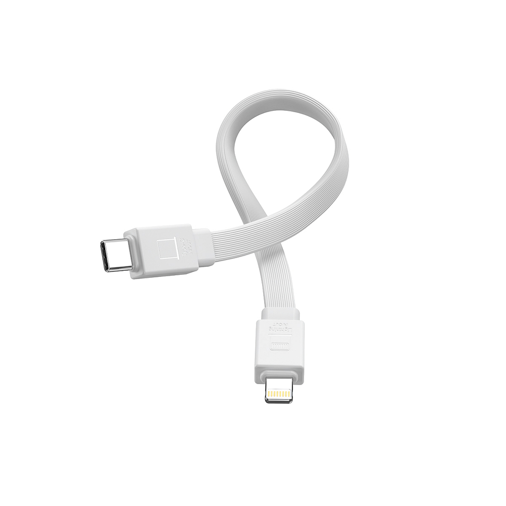 Powerbank Joyroom JR-PBM01 magnetic 10000mAh 20W with stand + Lightning cable - USB-C - white