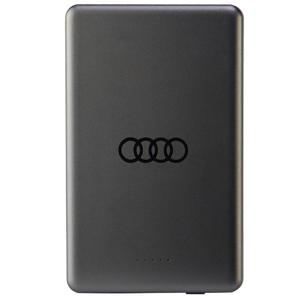 Audi Big Logo MagSafe Wireless Powerbank 15W 5000mAh, Gray
