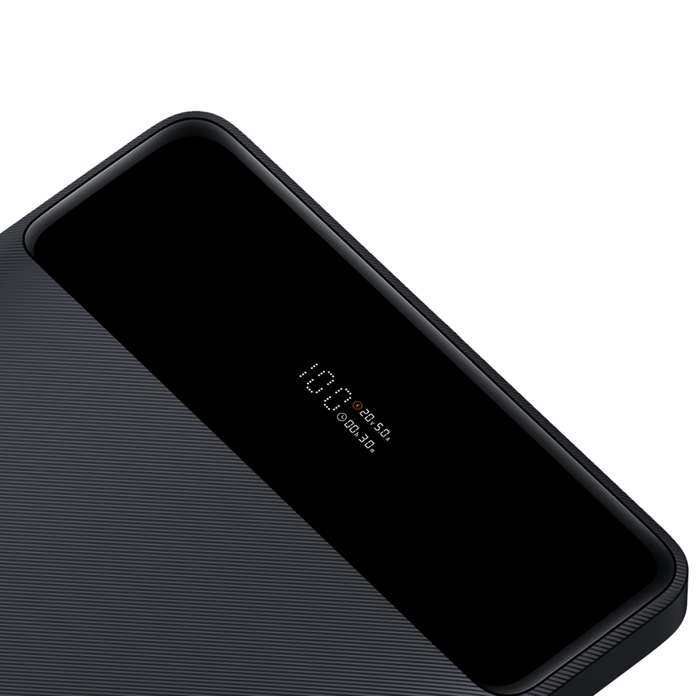 Baseus Blade PPBL000201 20000 мАч внешний аккумулятор 2x USB-A 2x USB-C 100W - черный +...