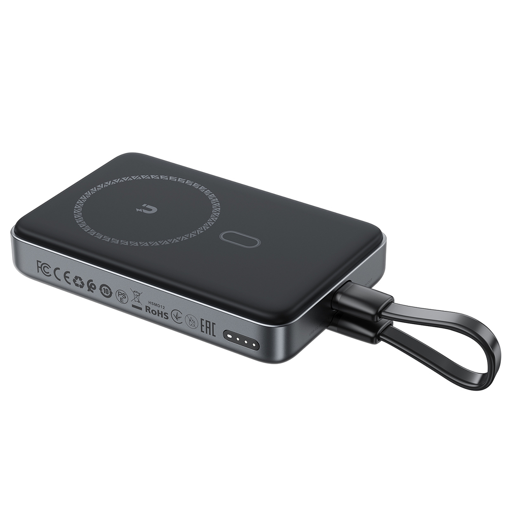 Acefast M10 Magnetic Power Bank 10000mAh 30W PD, Black