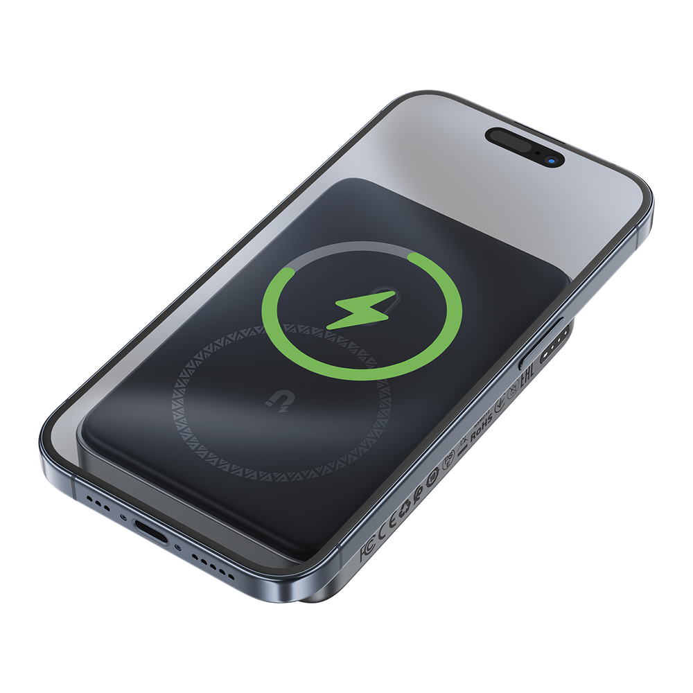 Acefast M10 Magnetic Power Bank 10000mAh 30W PD, Black
