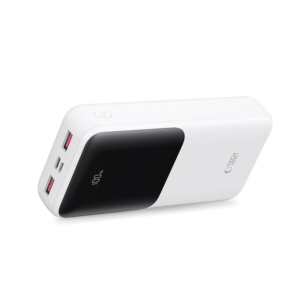Tech-Protect PB02 Power Bank 20000mAh 22.5W, White