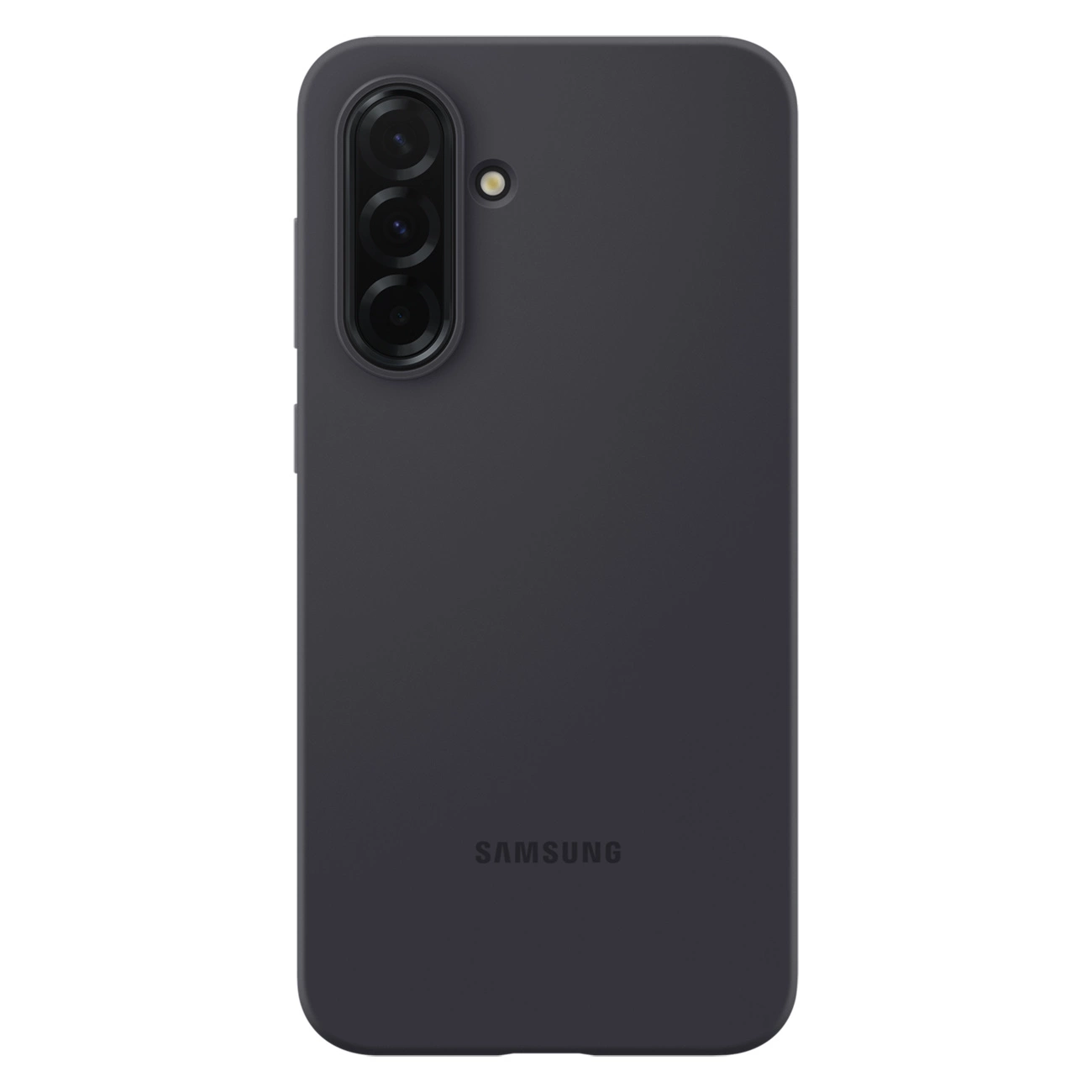 Samsung silikona maciņš EF-PA366CBEGWW priekš Galaxy A36 5G - melns | Silicone Case  Black