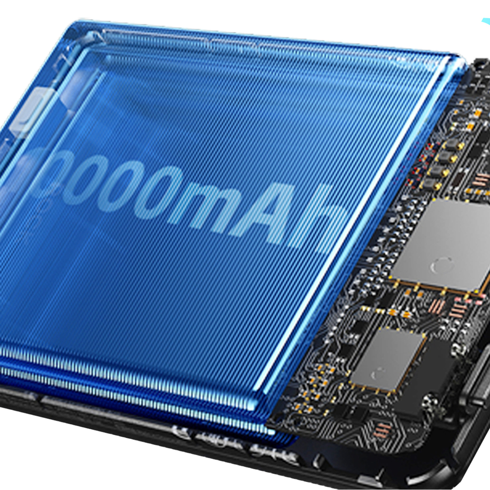 Внешний аккумулятор Dudao K29 10000mAh с MagSafe и подставкой, серый