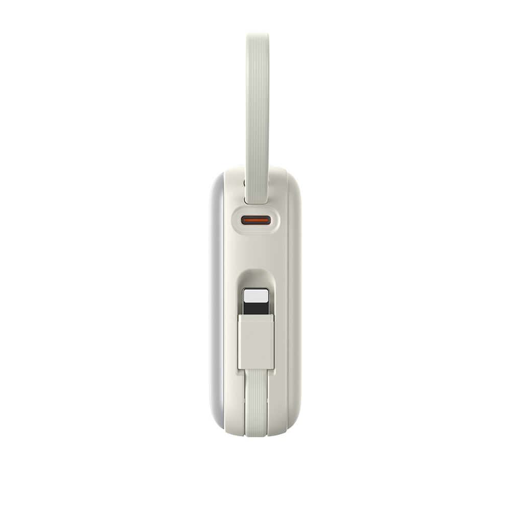 Joyroom JR-PBF27 10000mAh 22.5W Power Bank with Built-in Cables, White
