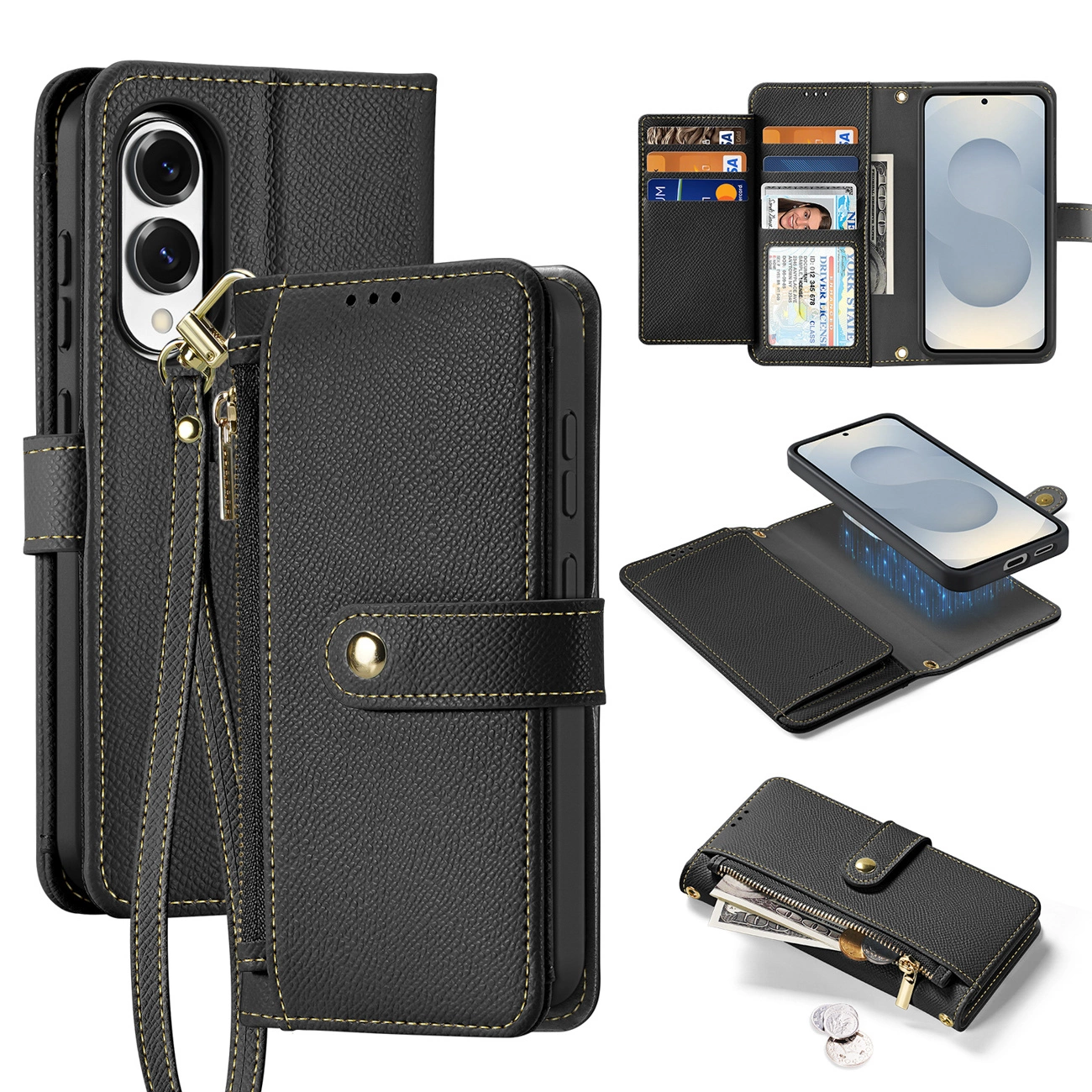 Dux Ducis Lava case with MagSafe Samsung Galaxy S25 Edge - black