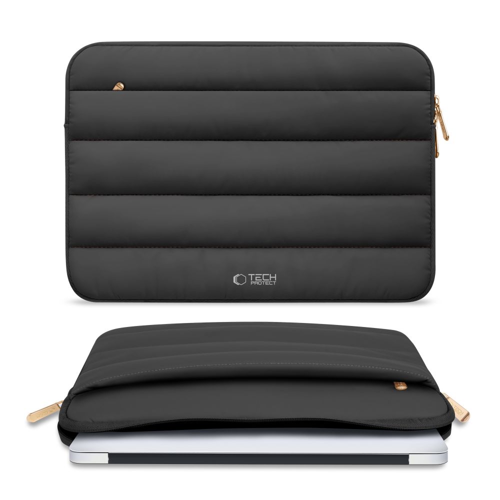 Tech-Protect Fluffy Laptop Bag 15-16\", Black