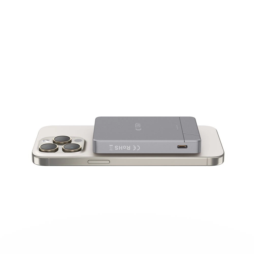 Tech-Protect PB14 LifeMag MagSafe Power Bank 5000 mAh, Gray